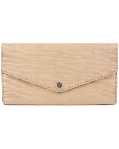 Louis Vuitton Sarah Leather Wallet (pre-owned) - Natural