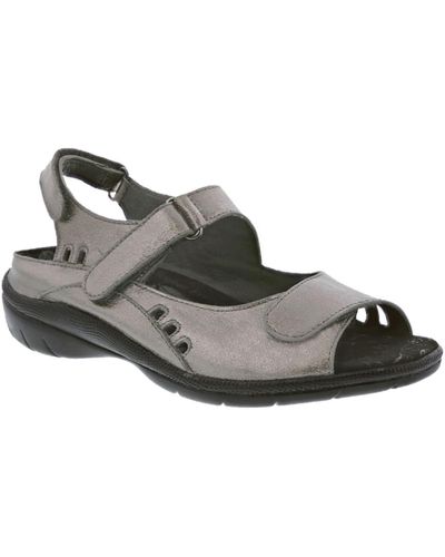 Drew Tide Leather Adjustable Sport Sandals - Multicolor