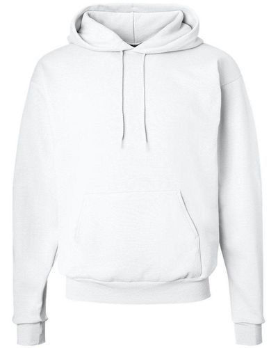 Hanes Ecosmart Hooded Sweatshirt - White