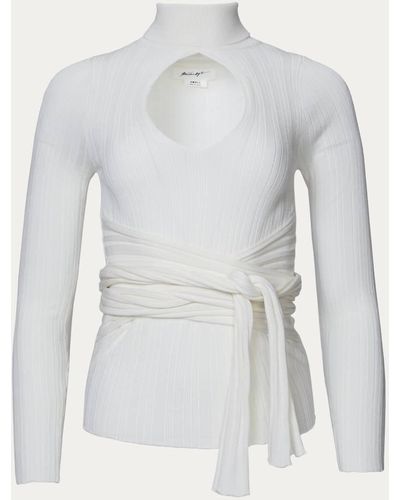 The Line By K Cybil Blouse - White