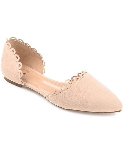 Journee Collection Collection Jezlin Flat - Pink