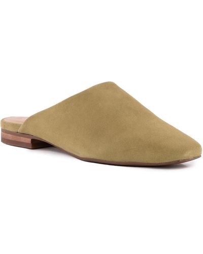 Seychelles Vice Square Toe Mules - Brown