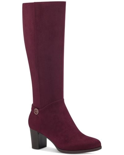 Giani Bernini Adonnys Leather Tall Knee-high Boots - Brown