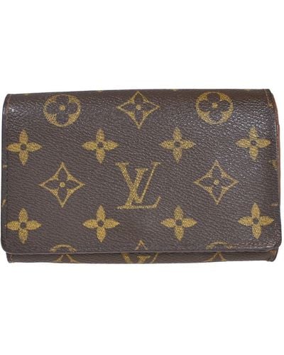 Louis Vuitton Trésor Canvas Wallet (pre-owned) - Metallic