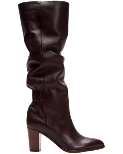 Frye June Slouch Tall Boot - Brown