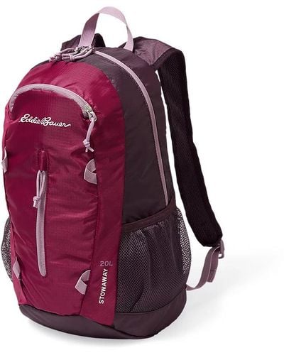 Eddie Bauer Stowaway Packable 20l Backpack - Purple