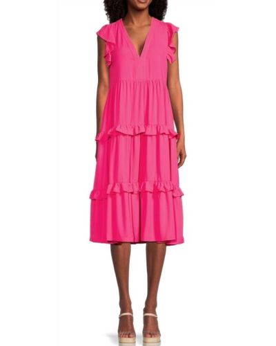 Amanda Uprichard Chamomile Dress - Pink
