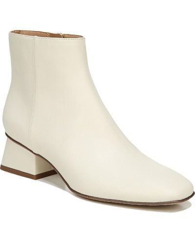 Circus by Sam Edelman Daysi Faux Leather Ankle Boots - Natural