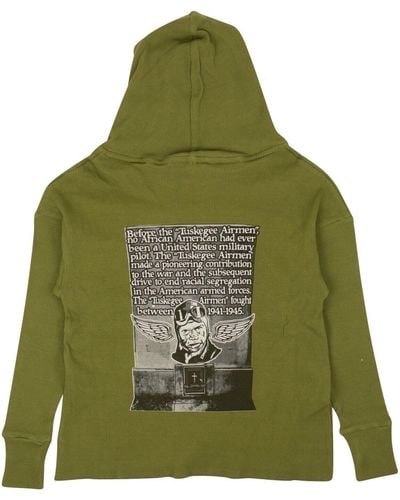 Who Decides War X Barriers Ny Tuskegee Pullover - Olive - Green
