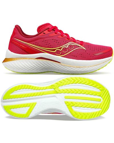 Saucony Endorphin Speed 3 Running Shoes - Medium Width - Red