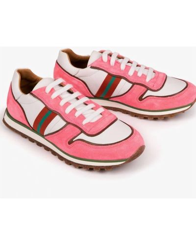 Penelope Chilvers Studio Leather Sneakers - Pink