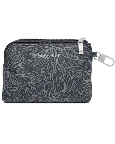 Baggallini On The Go Daily Rfid Zip Pouch - Gray