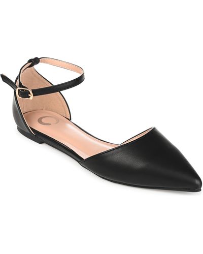Journee Collection Collection Reba Flat - Black