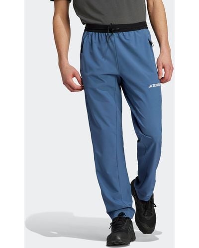 adidas Terrex Liteflex Hiking Pants - Blue