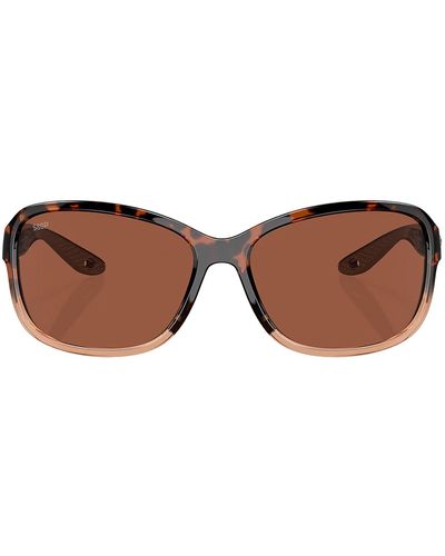 Costa Del Mar Seadrift 580p Butterfly Polarized Sunglasses - Black