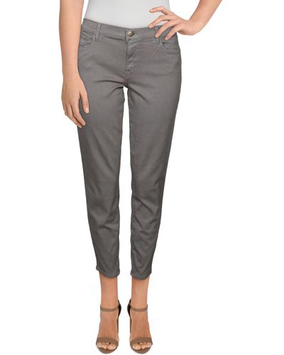J Brand 9326 Denim Color Wash Skinny Jeans - Gray