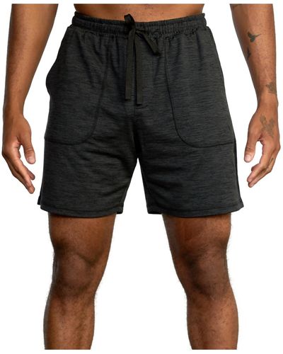 RVCA Fitness Workout Casual Shorts - Black