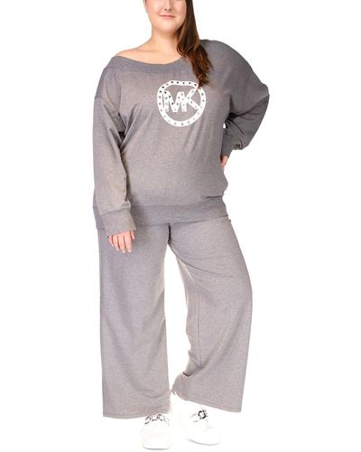 Michael kors plus size sweatshirt clearance