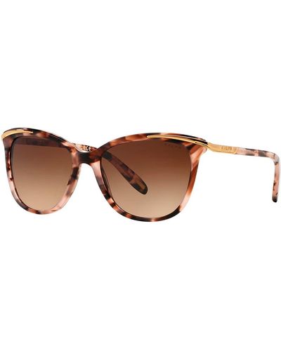 Ralph By Ralph Lauren Ra 5203 146313 54mm Cat-eye Sunglasses - Brown