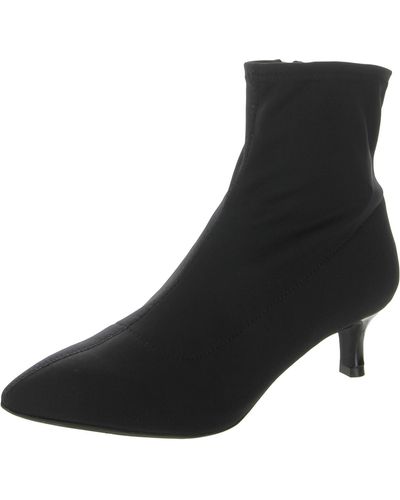 Rockport Alaiya Comfort Heels Ankle Boots - Black
