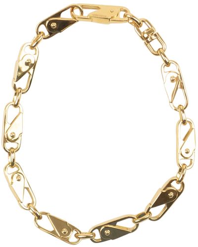 Ambush Gold Plated Sling Snap Bracelet - Metallic