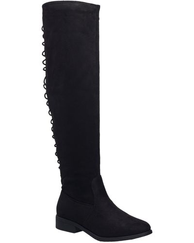 French Connection Jasper On The Knee Boot - Black