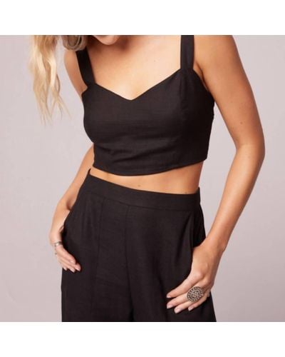 Band Of Gypsies Cosmo Top - Black