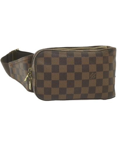 Louis Vuitton Geronimo Canvas Shoulder Bag (pre-owned) - Brown