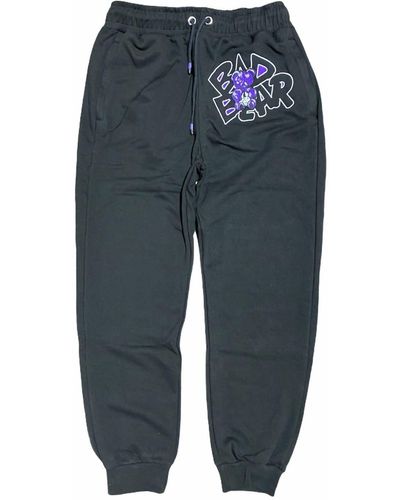 The Original Retro Brand Men's 12s Concord Bad Bear Sweatpants - Blue