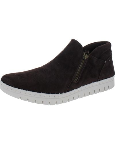 Bella Vita Camberly Suede Lifestyle Casual And Fashion Sneakers - Black