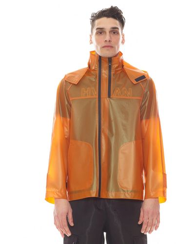HVMAN Raincoat - Orange