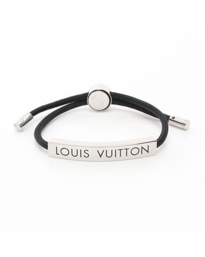 Louis Vuitton Brasserie Lv Space Noir Bracelet Nylon - Metallic