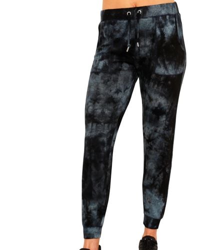 French Kyss Marble Wash sweatpants - Black