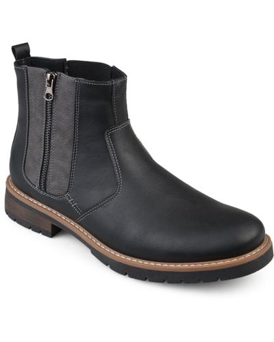 Vance Co. Pratt Wide-width Ankle Boot - Black