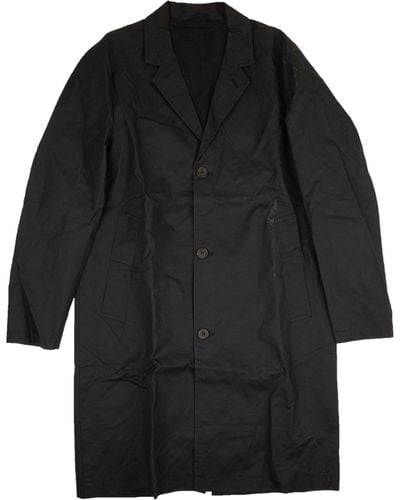 Stutterheim Kivik Overcoat - Black