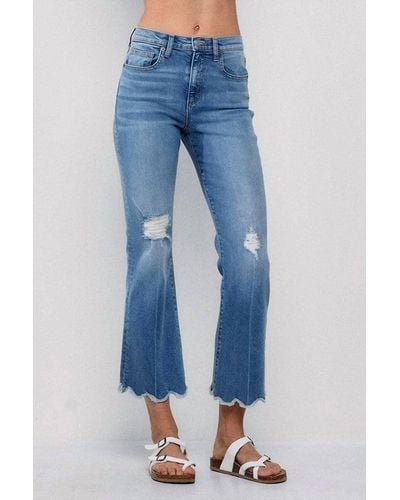 Blue Sneak Peek Jeans for Women | Lyst