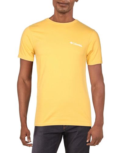 Columbia Thistletown Hills Heathered Crewneck T-shirt - Yellow