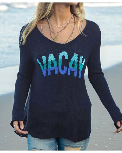 Wooden Ships Lucky V Neck Cotton Sweater – Satori Boutique