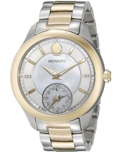 Movado Bellina Motion Diamond Watch - Metallic