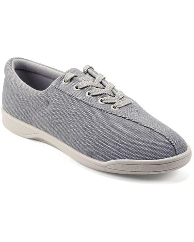 Easy Spirit Ap7 Lace-up Athleisure Casual Sneakers - Gray