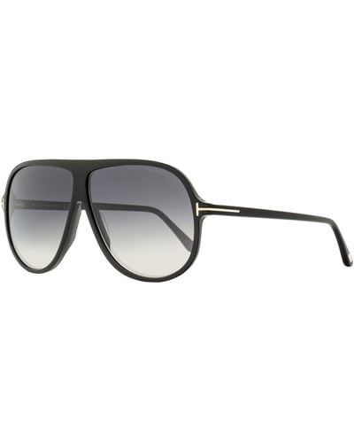 Tom Ford Pilot Sunglasses Tf998 Spencer-02 01b Black 62mm