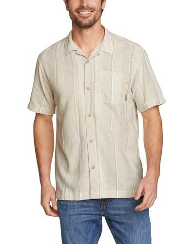 Eddie Bauer Sandshore Linen-blend Shirt - Natural