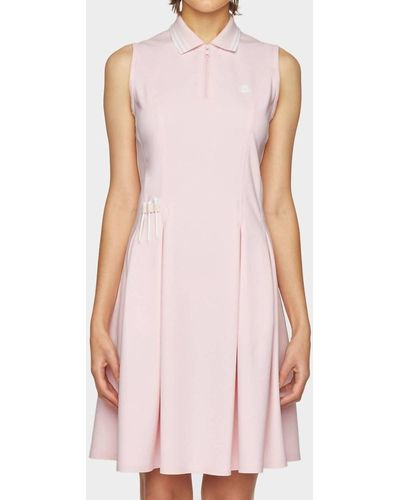 Tilley Polo Dress - Pink
