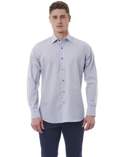 Bagutta Cotton Shirt - Blue