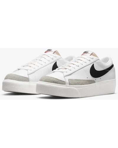 Nike Blazer Low Platform Dj0292-101 Sneaker Low Top Shoes Nr7170 - White