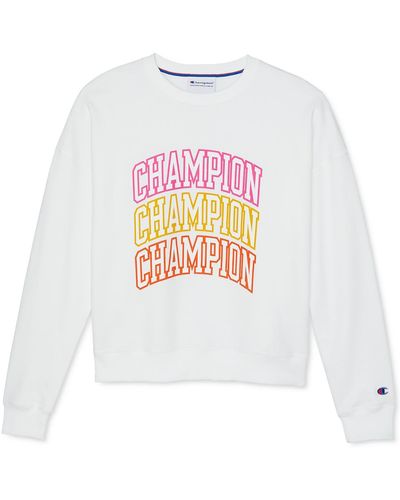 Champion Gym Fitness Sweatshirt - White