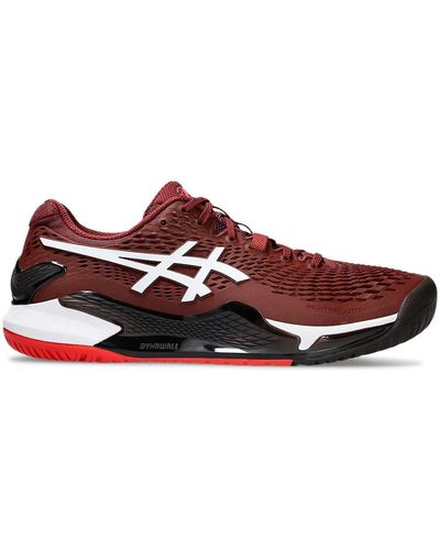 Asics Gel - Resolution 9 Antique / White 1041a330-600 - Red
