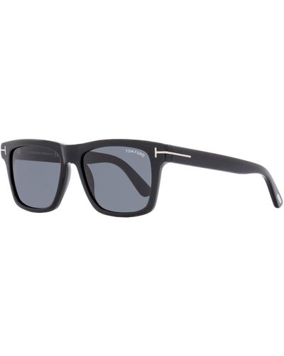 Tom Ford Rectangular Sunglasses Tf906n Buckley-02 01a 56mm - Multicolor