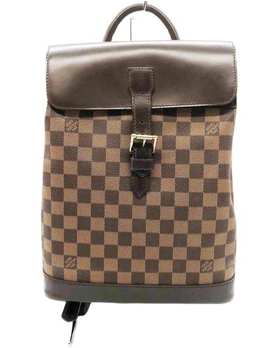Louis Vuitton Soho Canvas Backpack Bag (pre-owned) - Brown