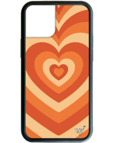 Wildflower Iphone 11 Pro Max Case In Pumpkin Spice Latte Love - Orange